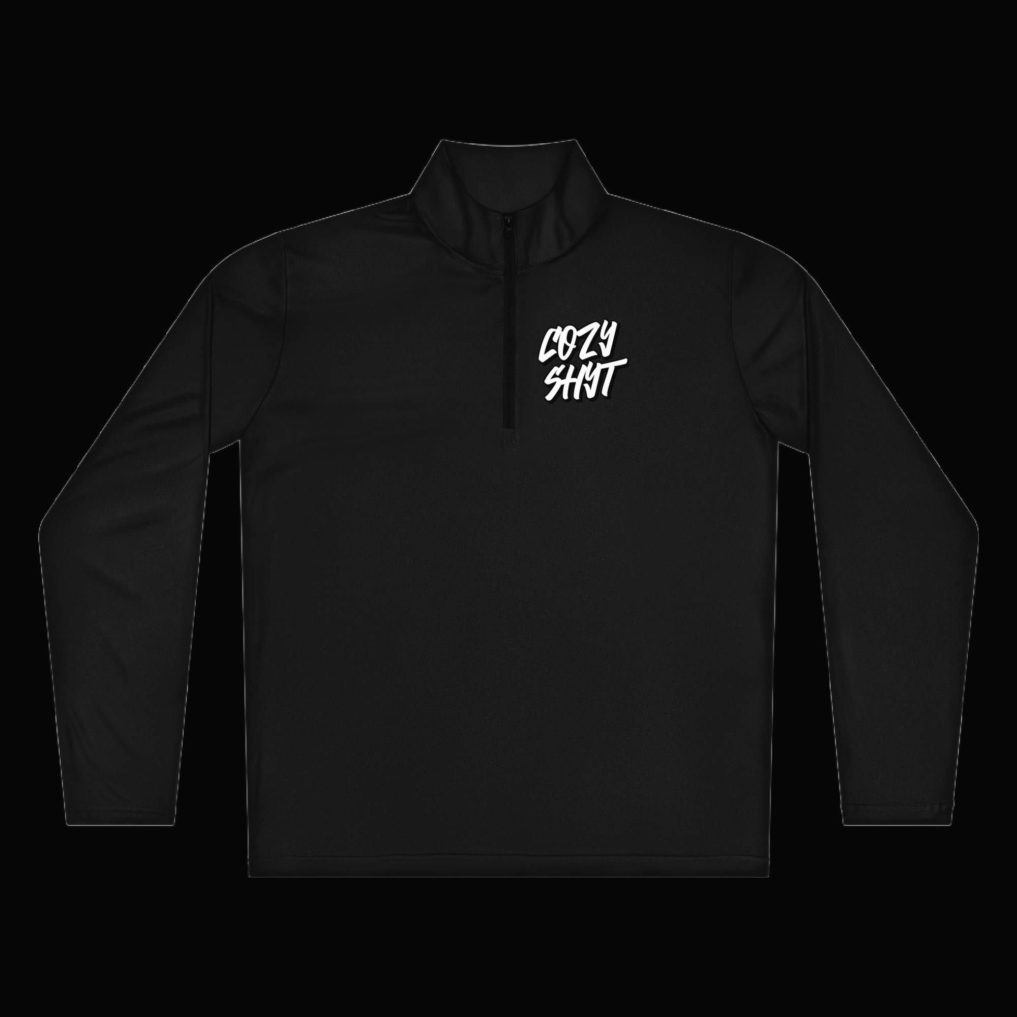 Lightweight quarter-zip pullover