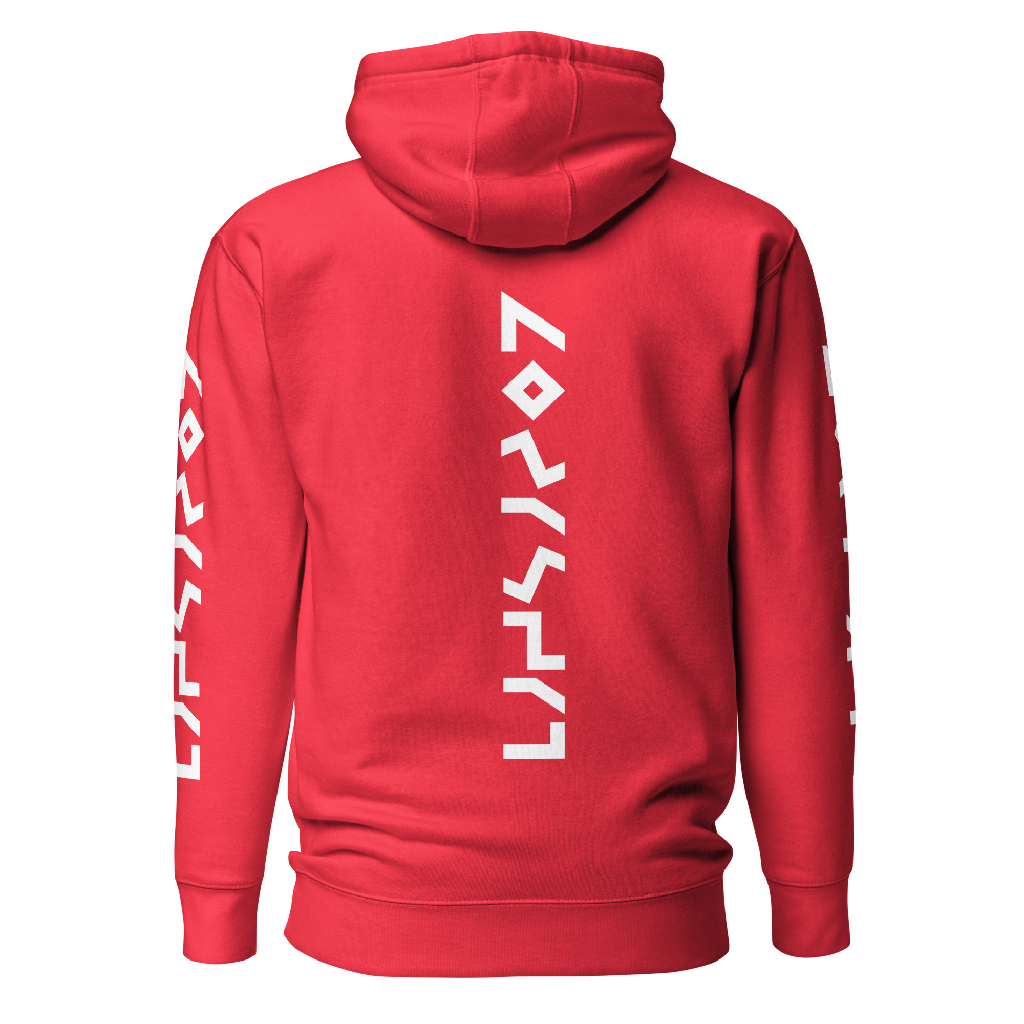 Cozy Hoodie - Red - Image 2