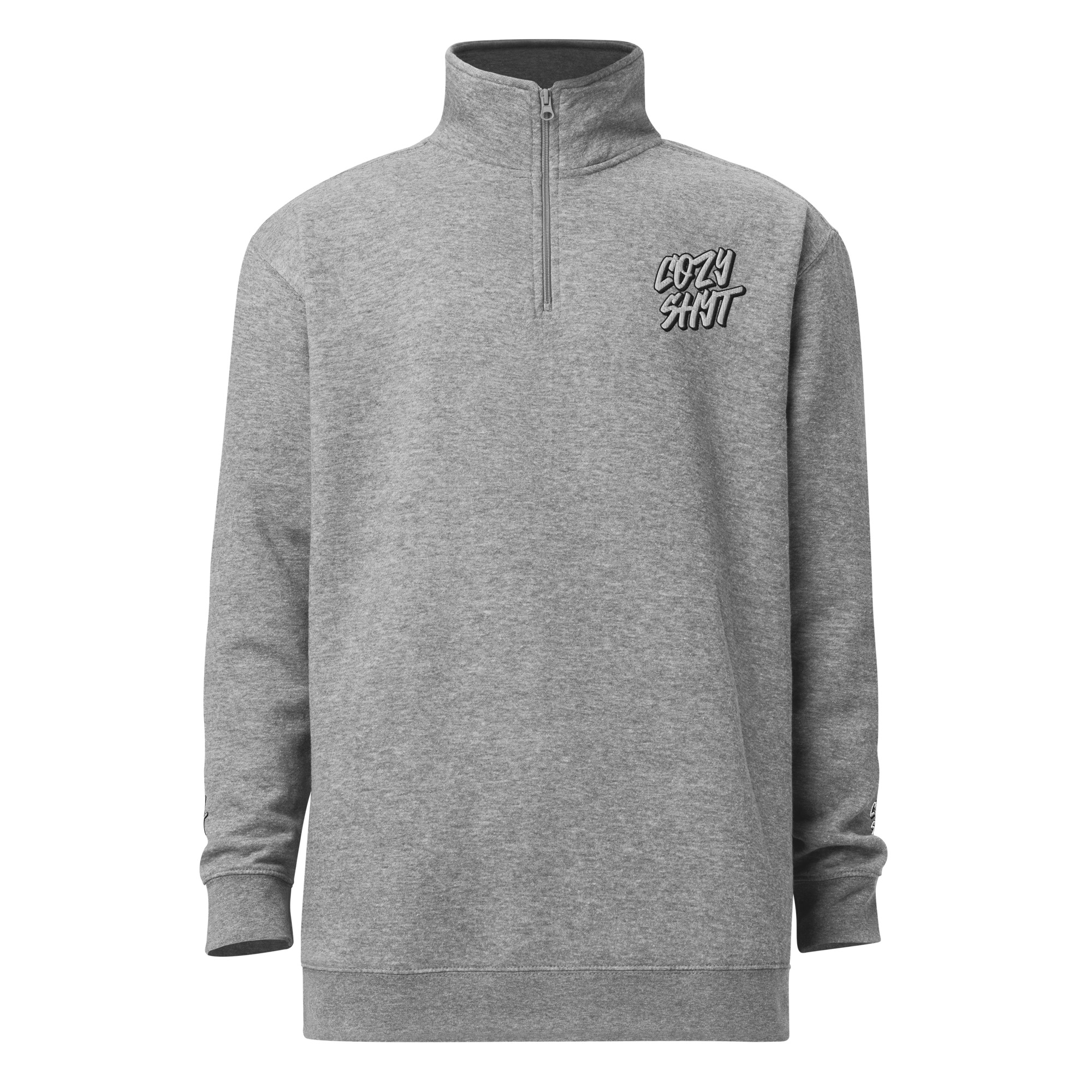 Cozy Fleece Sweatshirt - Grey