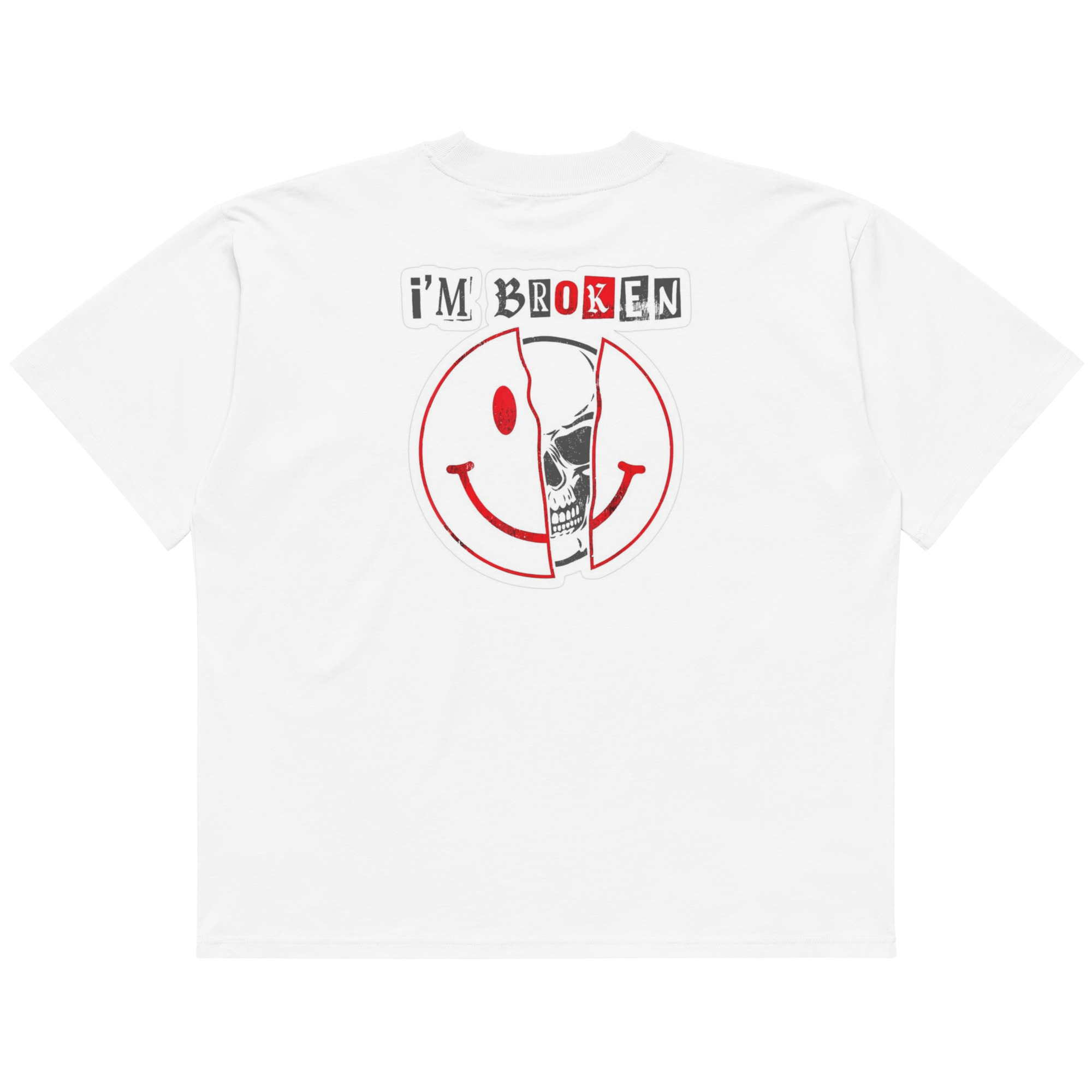 Unisex organic oversized high neck t-shirt - Image 8