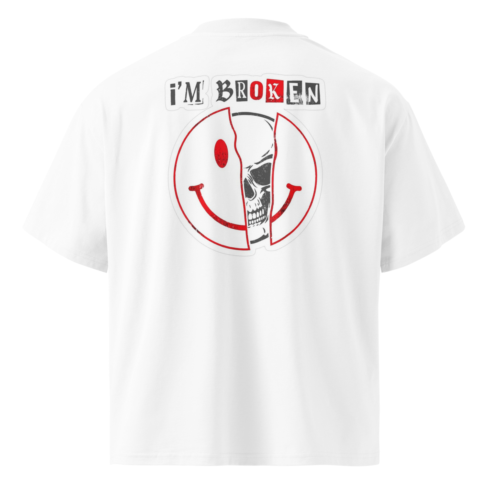 Unisex organic oversized high neck t-shirt - Image 9