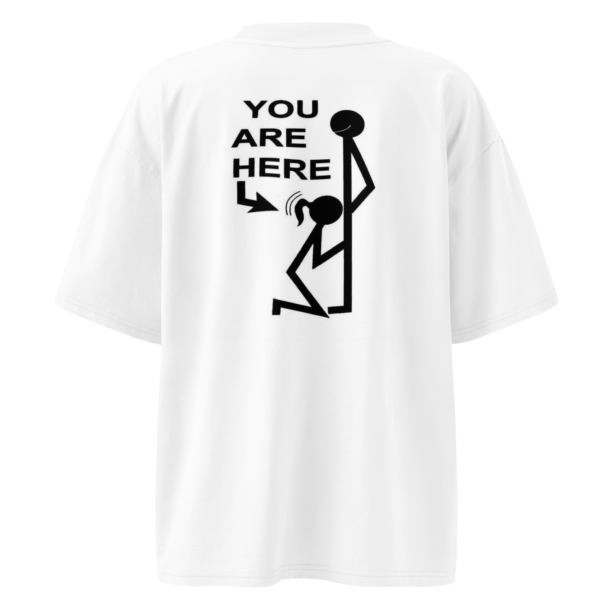 Unisex organic oversized high neck t-shirt - Image 6