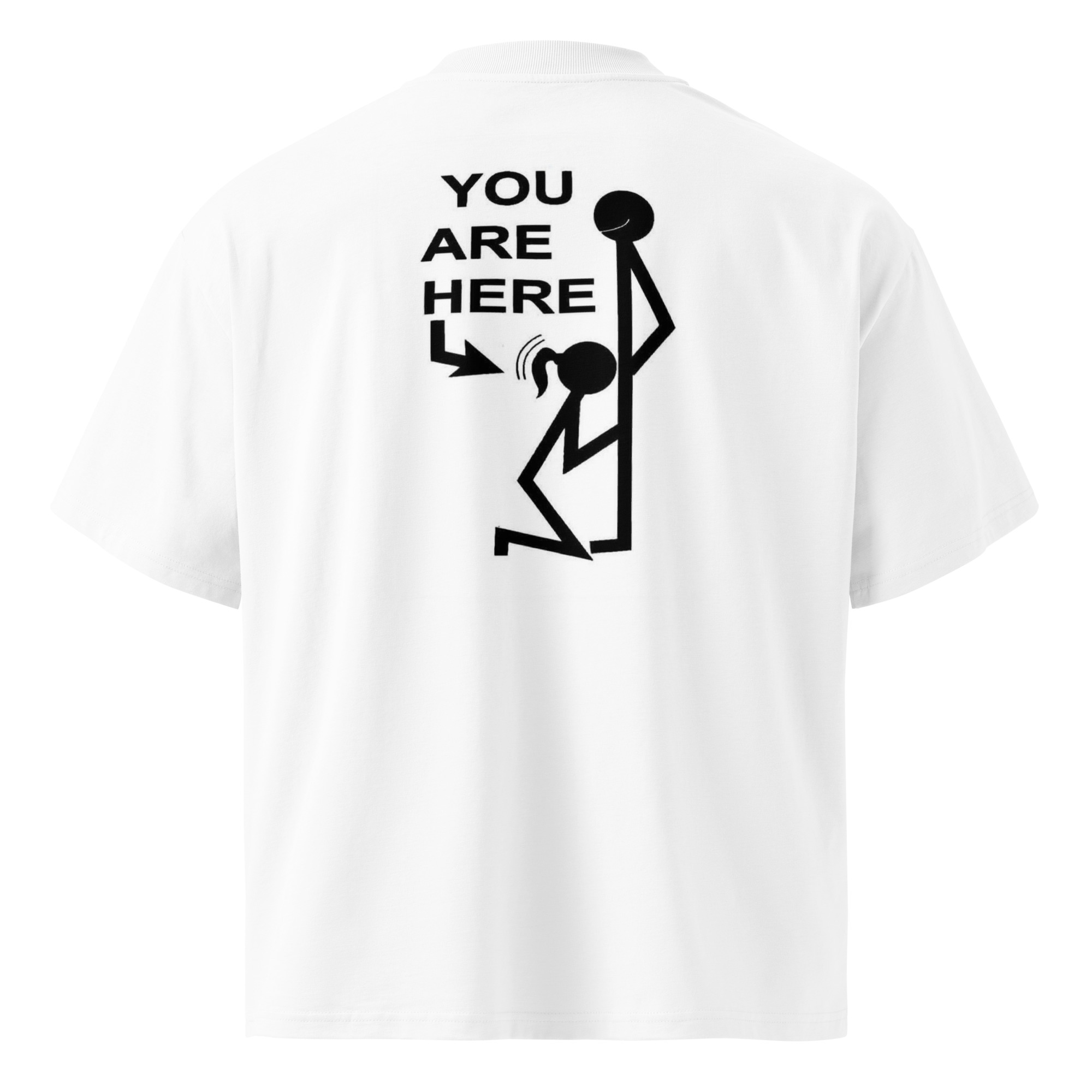 Unisex organic oversized high neck t-shirt - Image 9