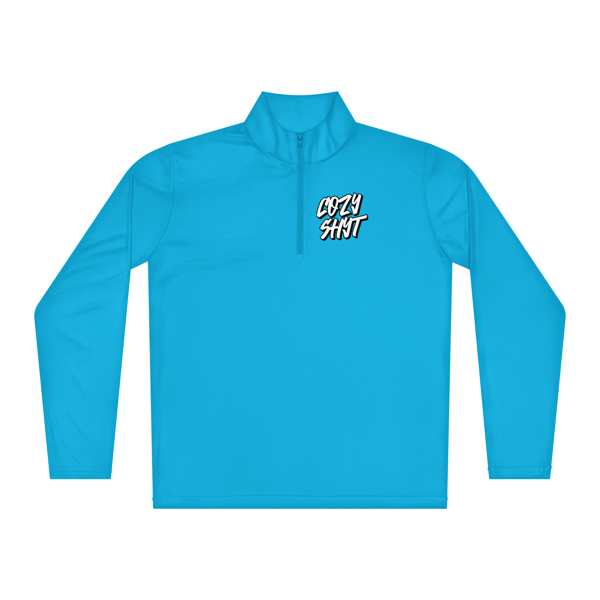 Lightweight zip pullover - Blue
